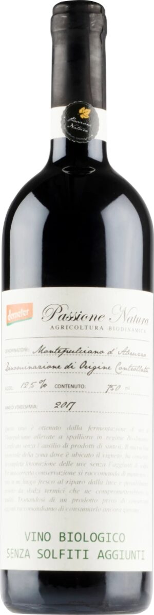 Passione Natura Montepulciano senza solfiti